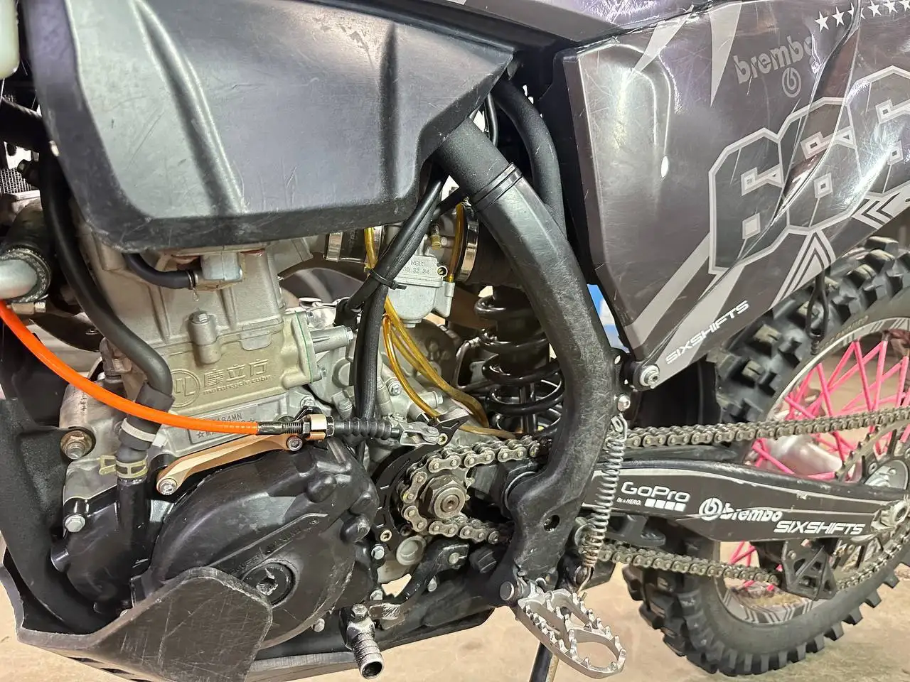 Fx moto nc300 с обслуженной вилкой и защитой мотора - Мотоциклы (Авто) в Нижний Новгород