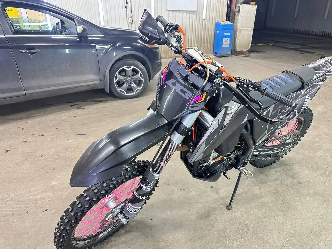 Fx moto nc300 с обслуженной вилкой и защитой мотора - Мотоциклы (Авто) в Нижний Новгород