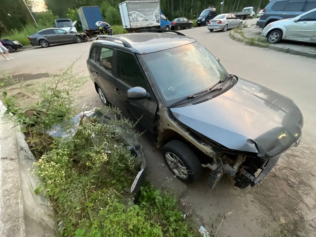 Шкода Фабия 2011 года после ДТП - Легковые автомобили (Авто) в Нижний Новгород