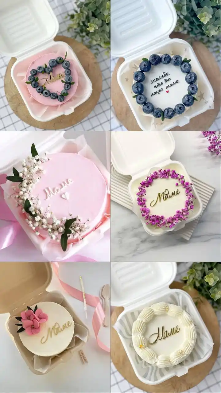 Запись на бенто торты на День матери