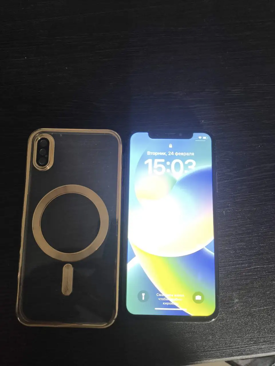 Рабочий телефон с заменой экрана - Телефоны (Электроника) в Ижевск