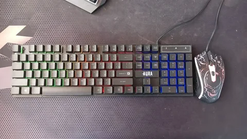 Клавиатура AURA с мышкой и ковриком в комплекте - Умные часы в Ижевск