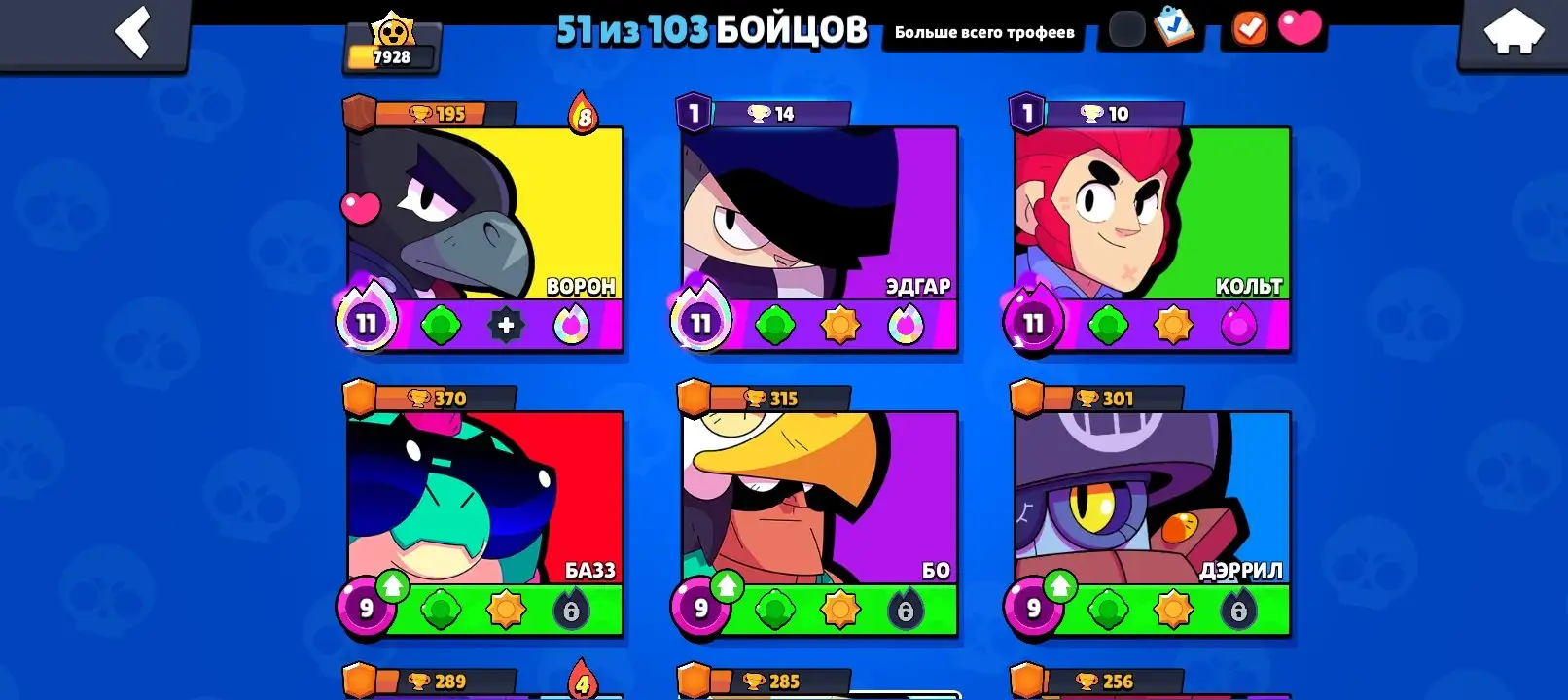 Продажа аккаунта Brawl Stars - Хобби и отдых в Ижевск