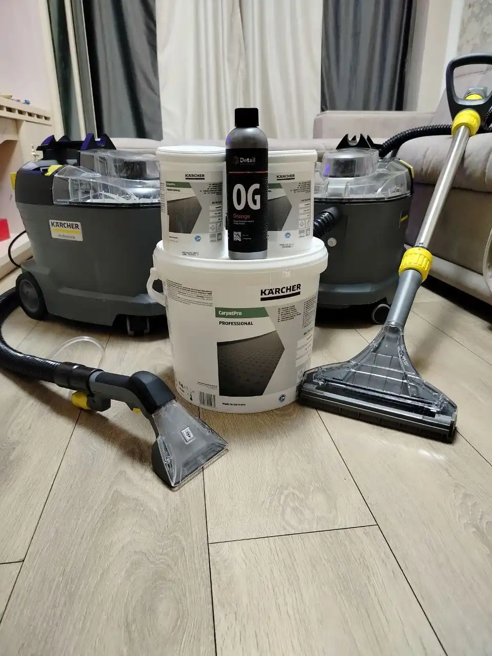 Аренда профессионального моющего пылесоса для химчистки мебели