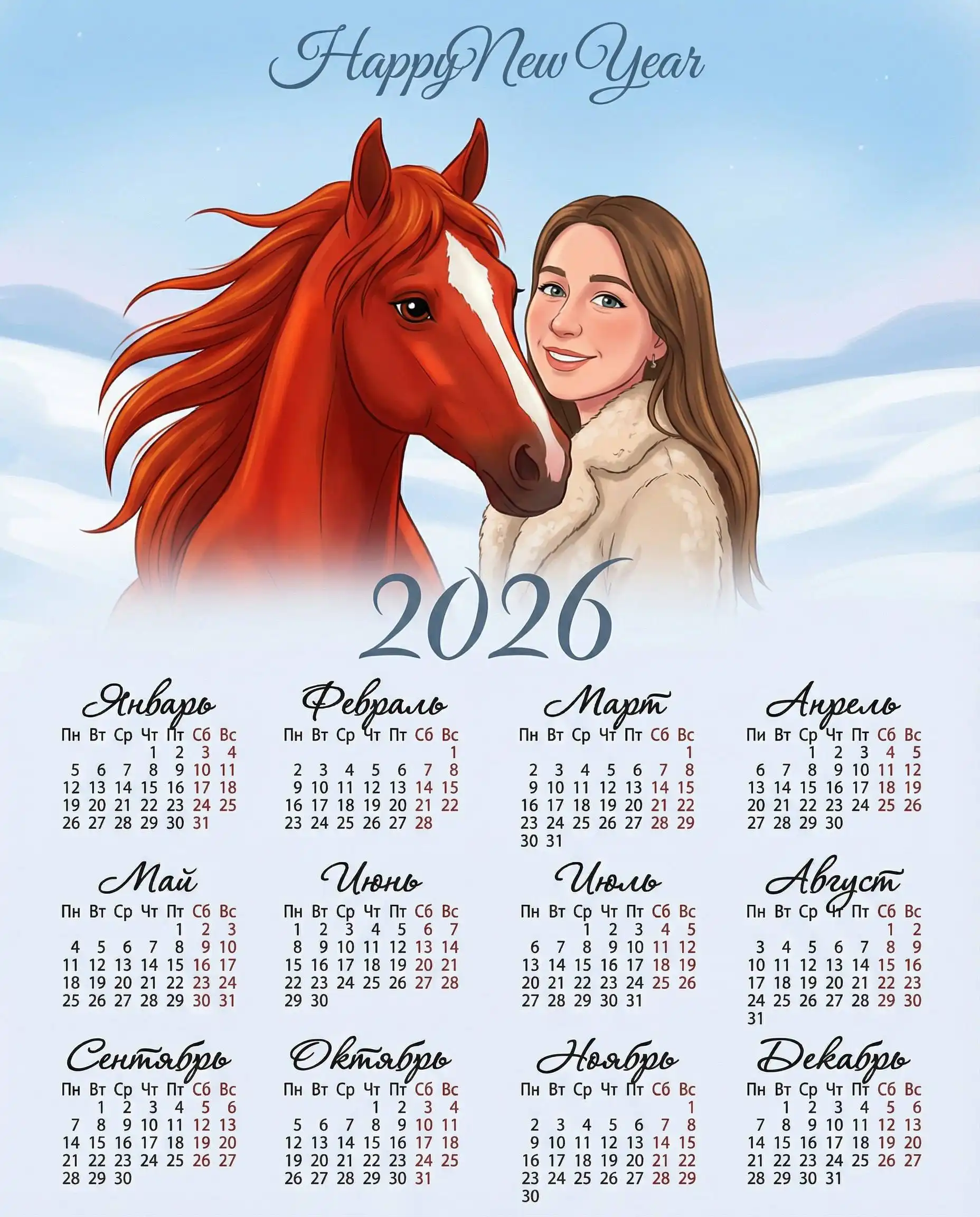 Календарь из вашего фото - Фотопечать (Хобби и отдых) в Чита