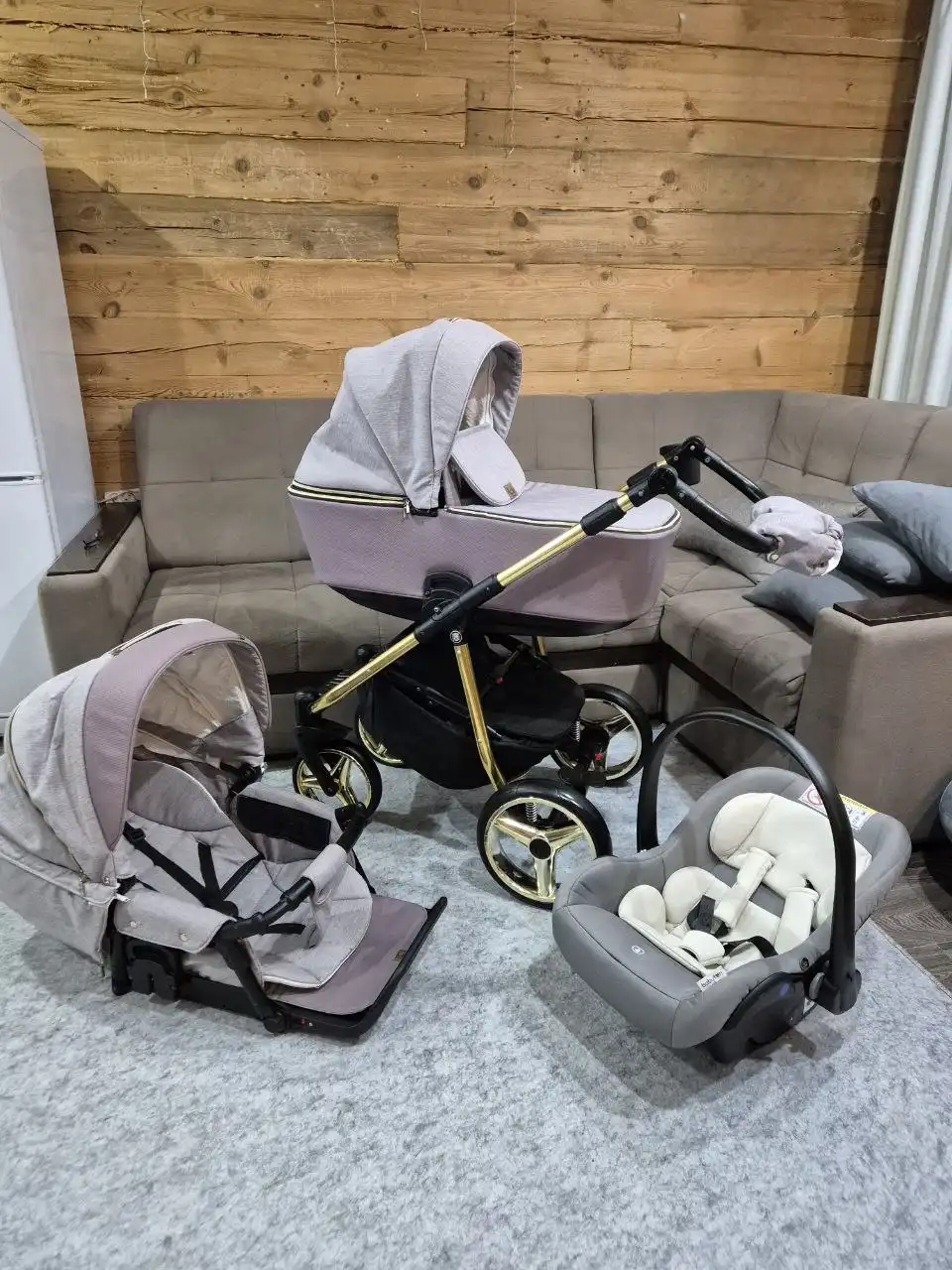 Коляска 3в1 Польша в хорошем состоянии