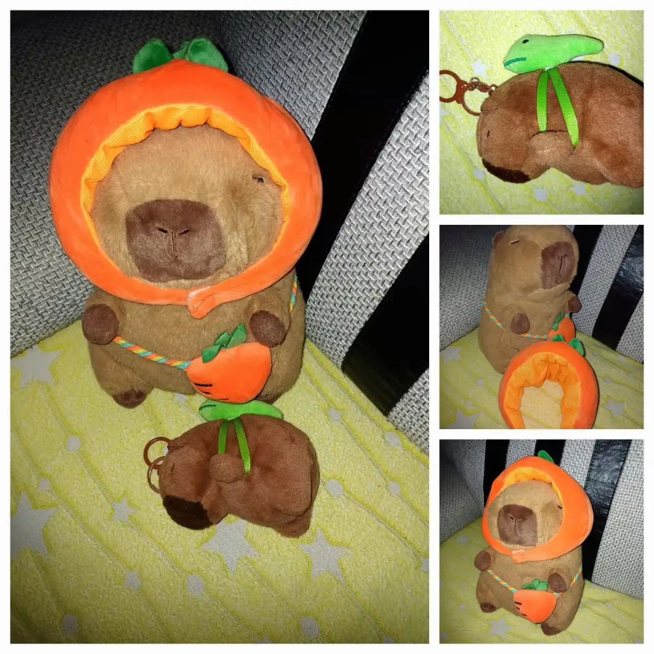 Продам игрушку "Капибара" б/у с брелоком