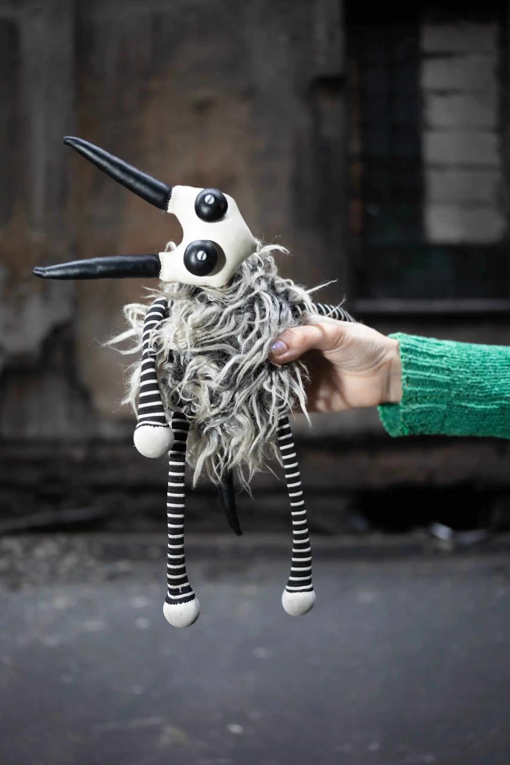 Авторская мягкая игрушка ручной работы ТРОФИ МАЛЫШ