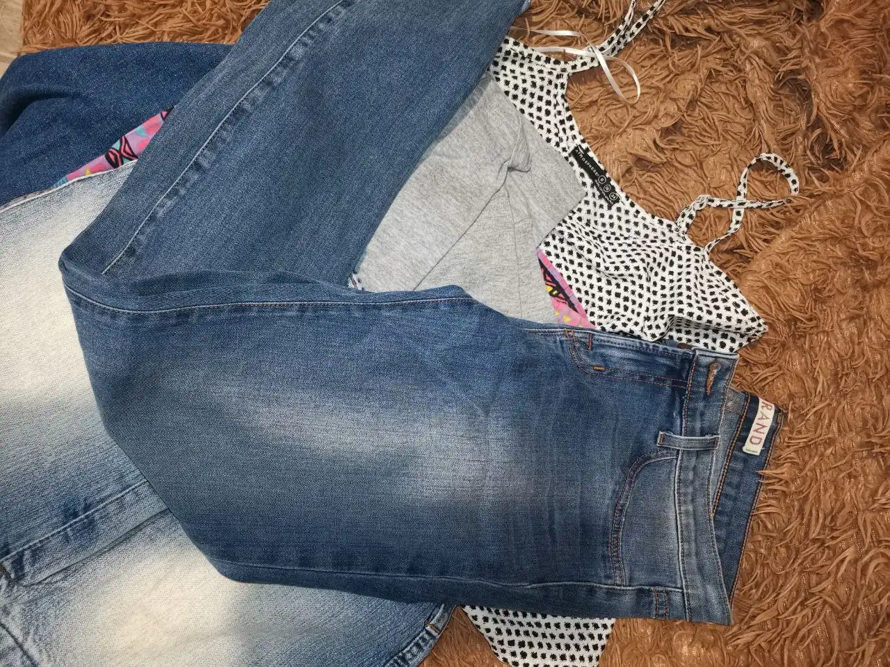 Джинсовый комплект одежды на девушку 40-44 размера - Женская одежда (Одежда) в Чита