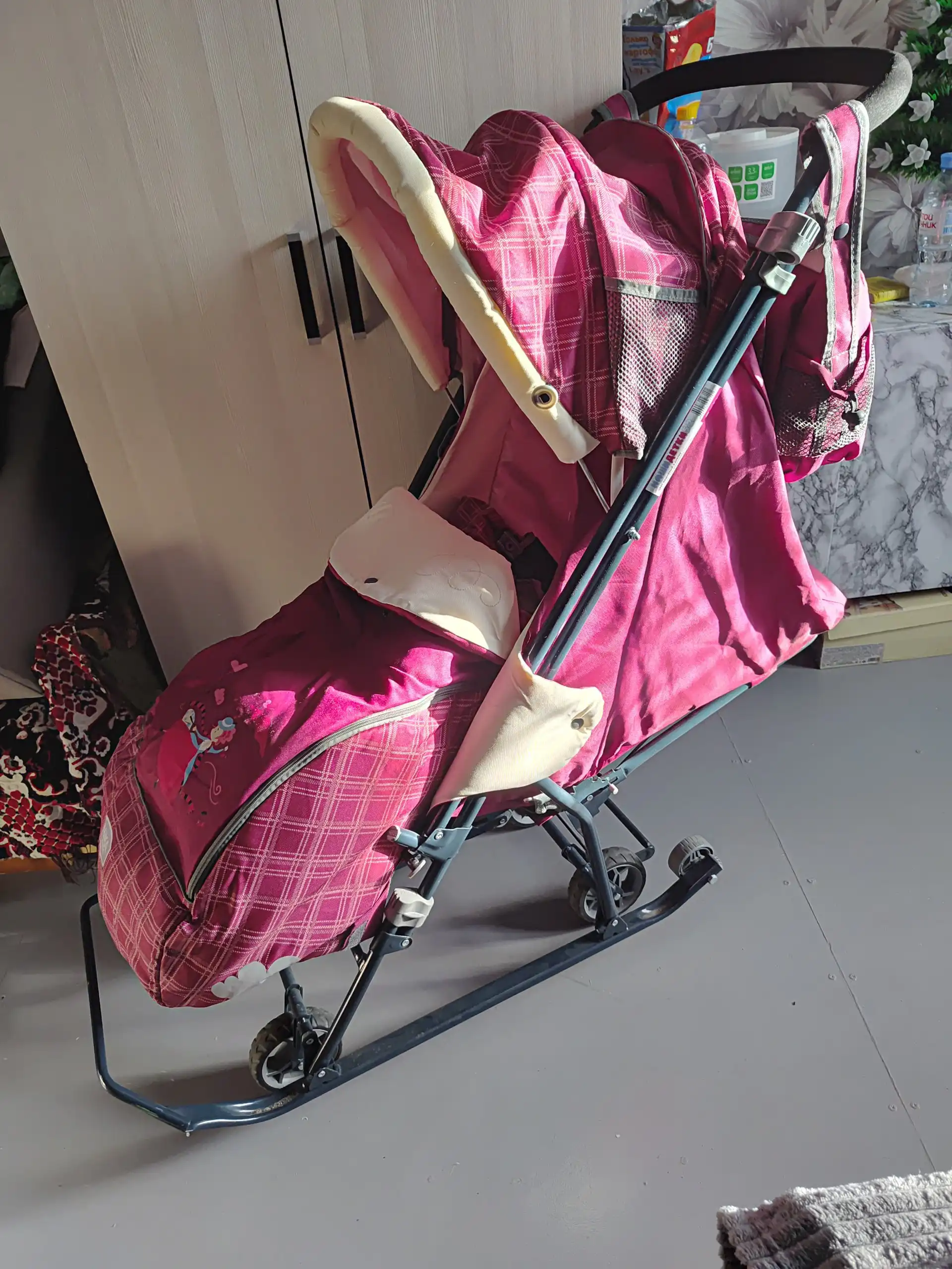 Продам стиральную машинку и коляску-санки - Барахолка в Чита