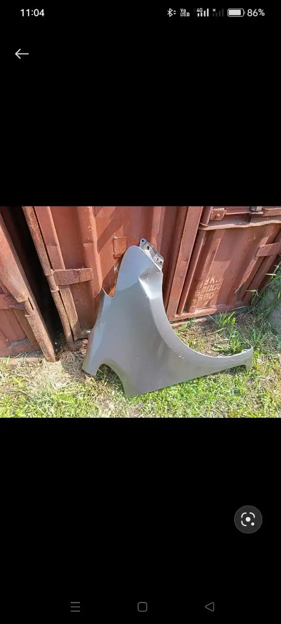 Продам правое крыло на Toyota Ractis - Кузовные детали (Запчасти) в Чита