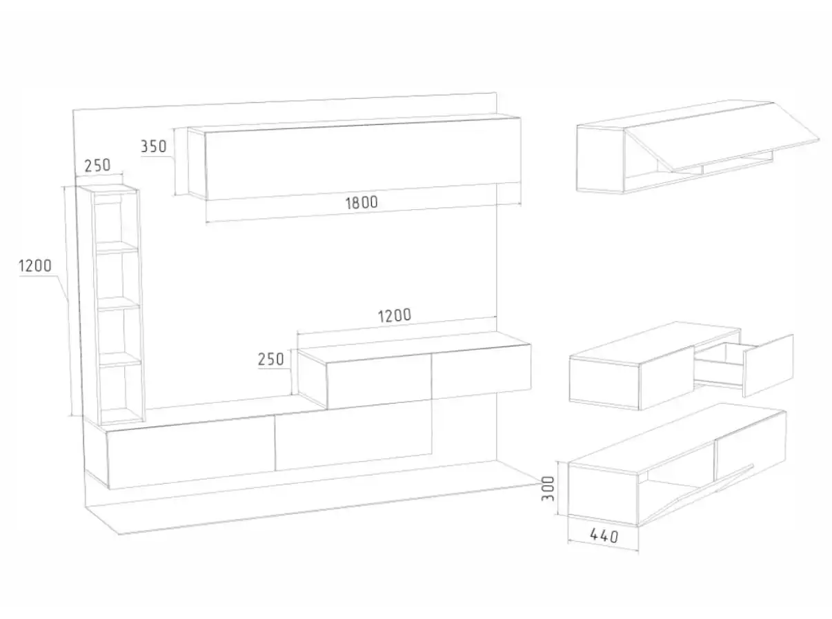 Продам гостиную бу - Мебель (Для дома и дачи) в Чита