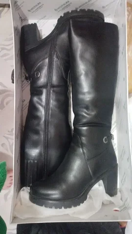 Женские сапоги 38 размер с войлочной стелькой - Мужская одежда в Чита