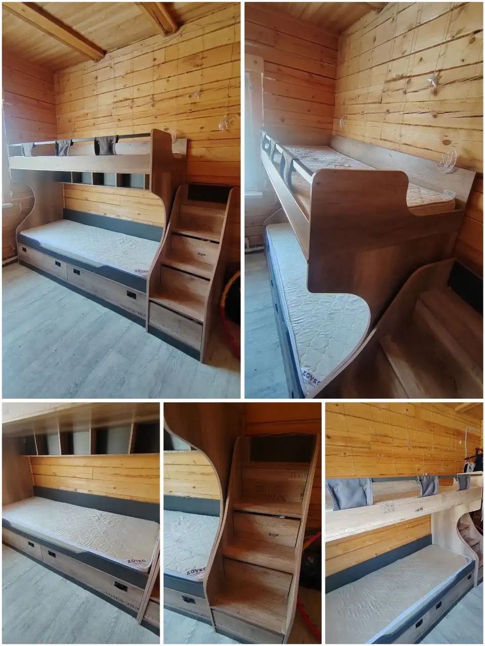 Продам двухъярусную кровать с матрасами и ящиками - Мебель (Для дома и дачи) в Чита