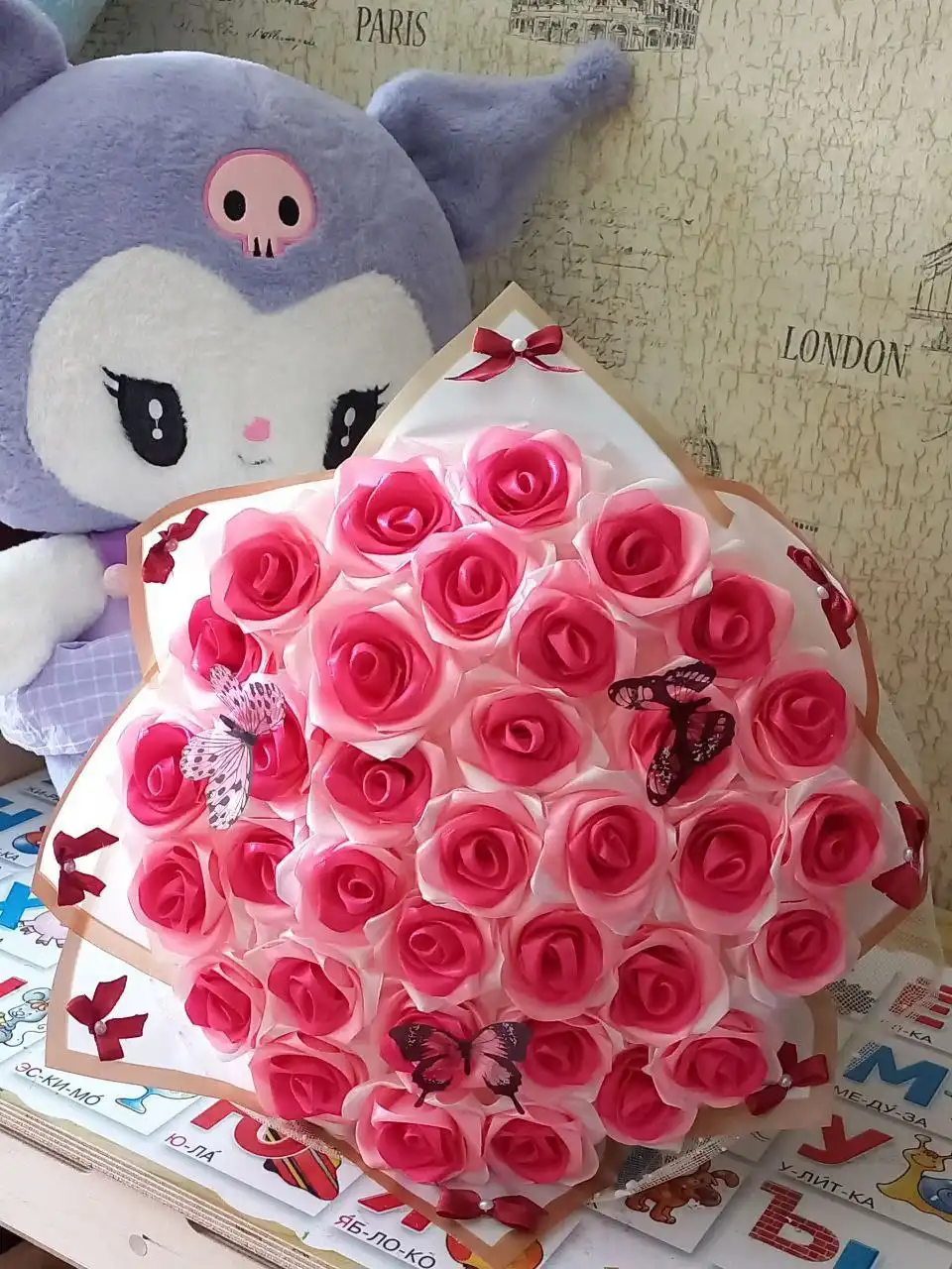 Букеты из атласных лент - Рукоделие (Хобби и отдых) в Чита