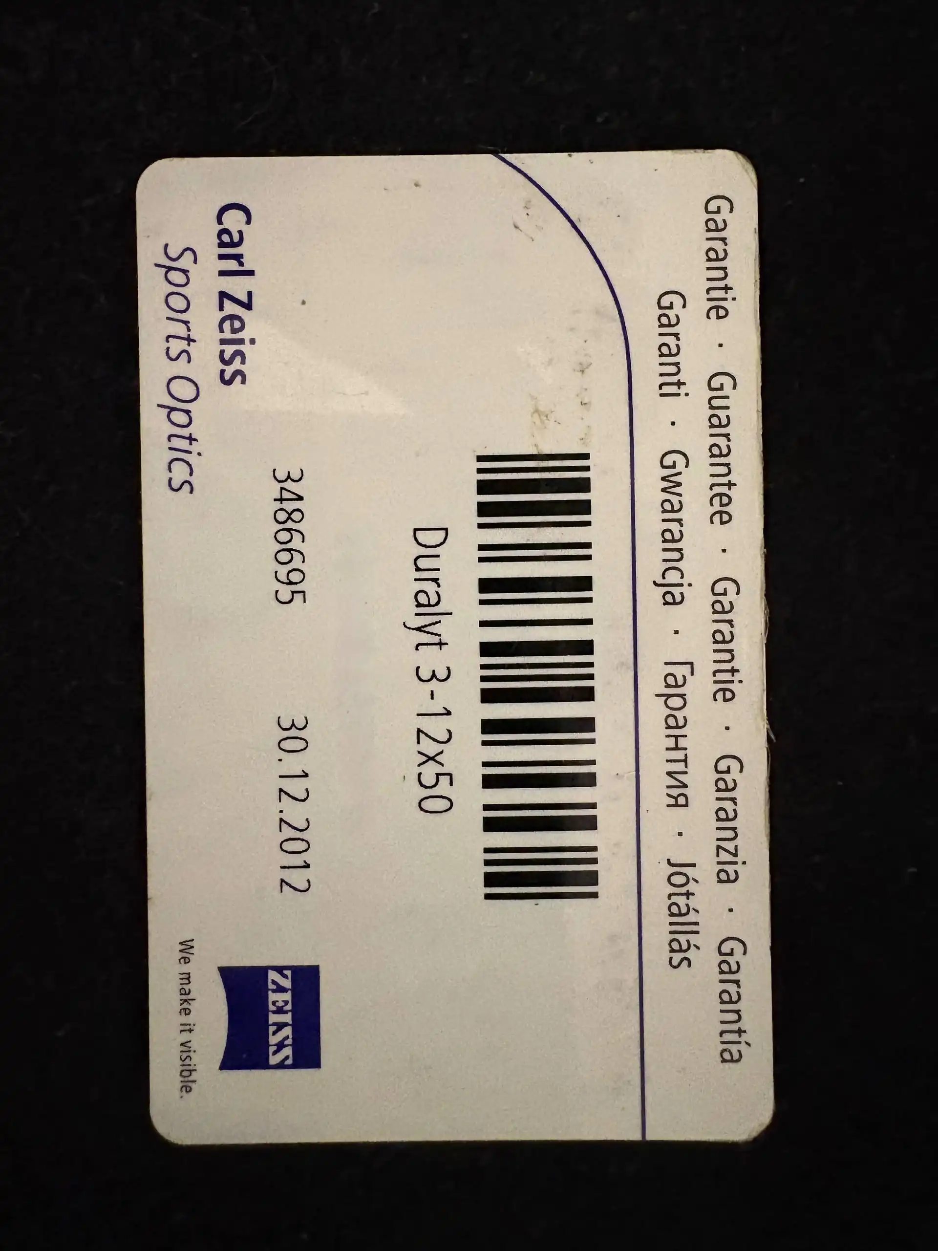 Продам оптический прицел Zeiss в хорошем состоянии - Охота и рыбалка (Хобби и отдых) в Чита