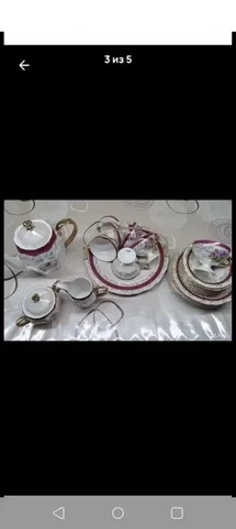 Японский чайный сервиз 1979 года из фарфора - Для дома и дачи в Чита