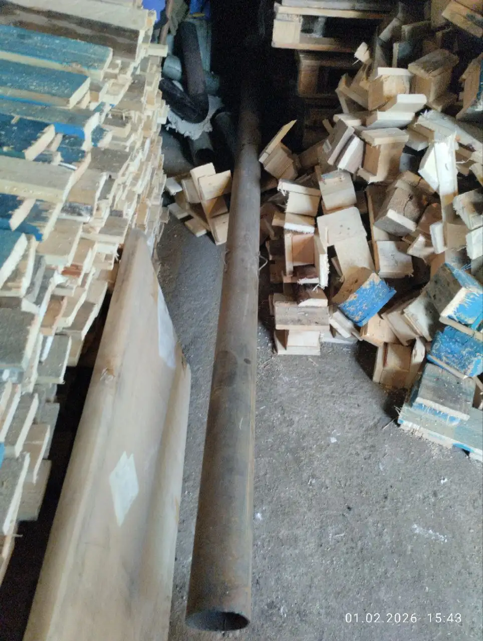 Металлическая труба 100 мм, толщина 5 мм, длина 4 метра - Металлопрокат (Запчасти) в Чита