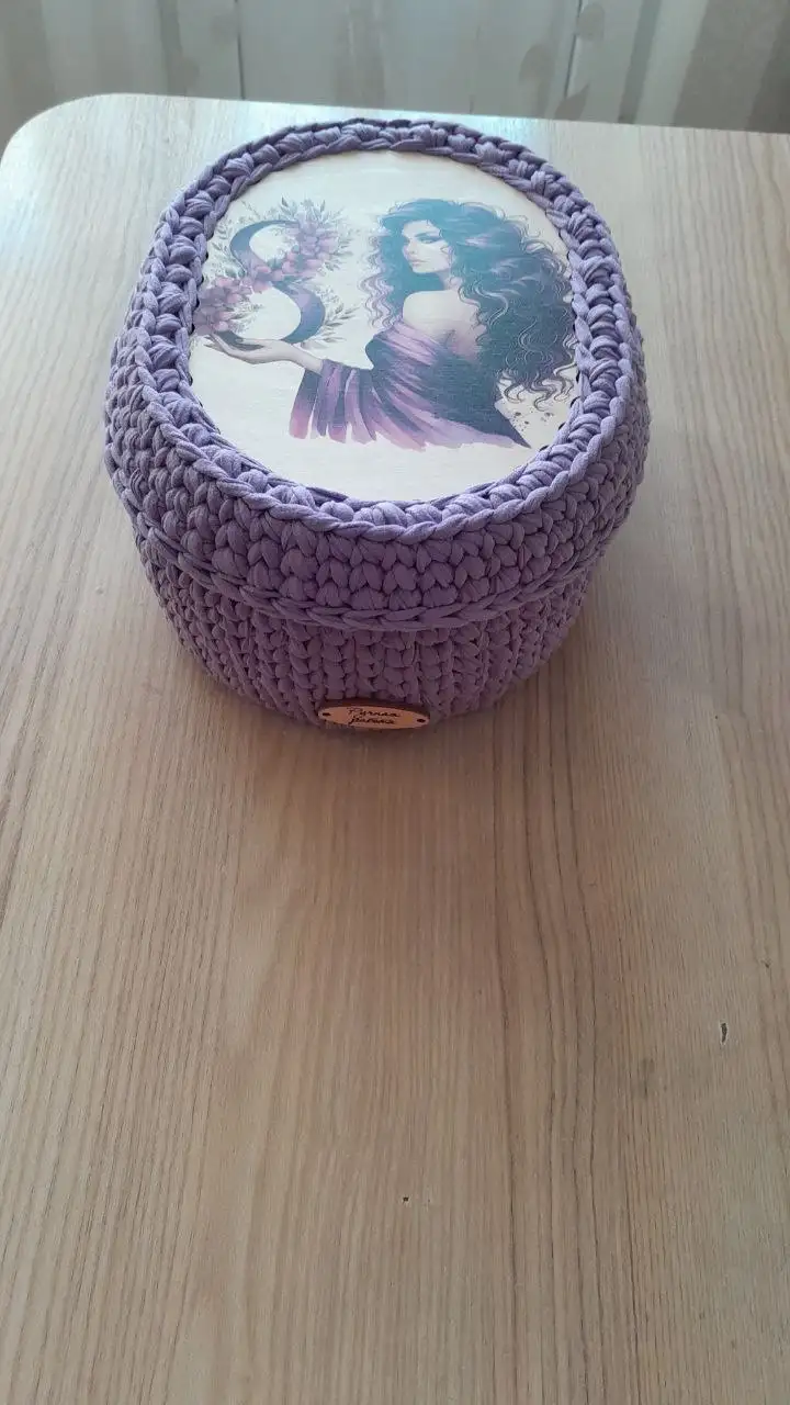 Трикотажные корзинки ручной работы - Рукоделие (Хобби и отдых) в Чита