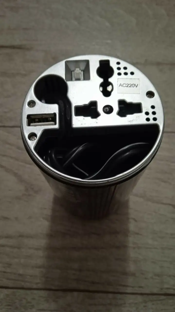 Преобразователь напряжения инвертор 180Вт с USB и розеткой 220В - Автоэлектроника (Электроника) в Чита