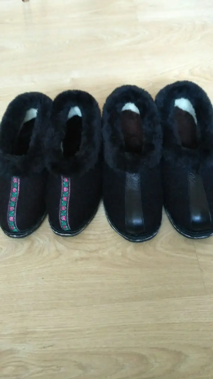 Теплые тапочки ручной работы - Обувь (Одежда) в Чита