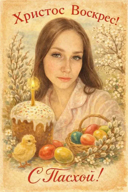 Открытки на Пасху с фото и подписью - Туристическое снаряжение в Чита