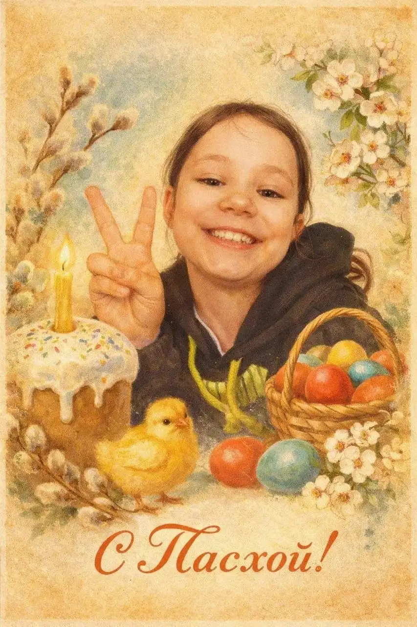 Открытки на Пасху с фото и подписью - Рукоделие (Хобби и отдых) в Чита