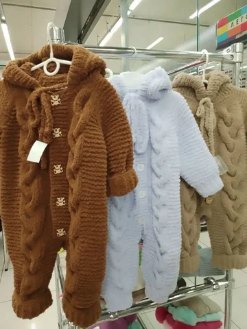 Плюшевые комбинезончики для малышей - Одежда для детей в Чита