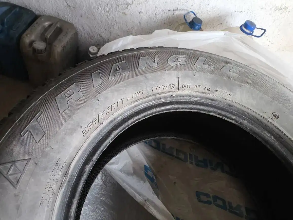 Продам комплект всесезонной резины на R17 Triangle - Шины и диски (Авто) в Чита