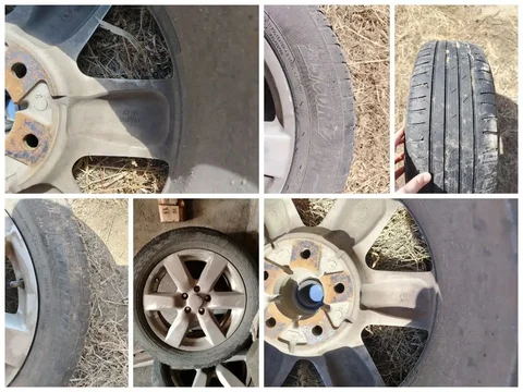 Комплект колес с летней резиной и дисками для Toyota RAV4 2016 - Освещение в Чита