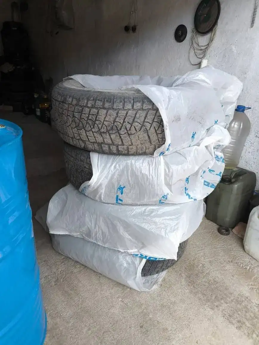 Продам комплект всесезонной резины Treangle R17 - Шины и диски (Запчасти) в Чита