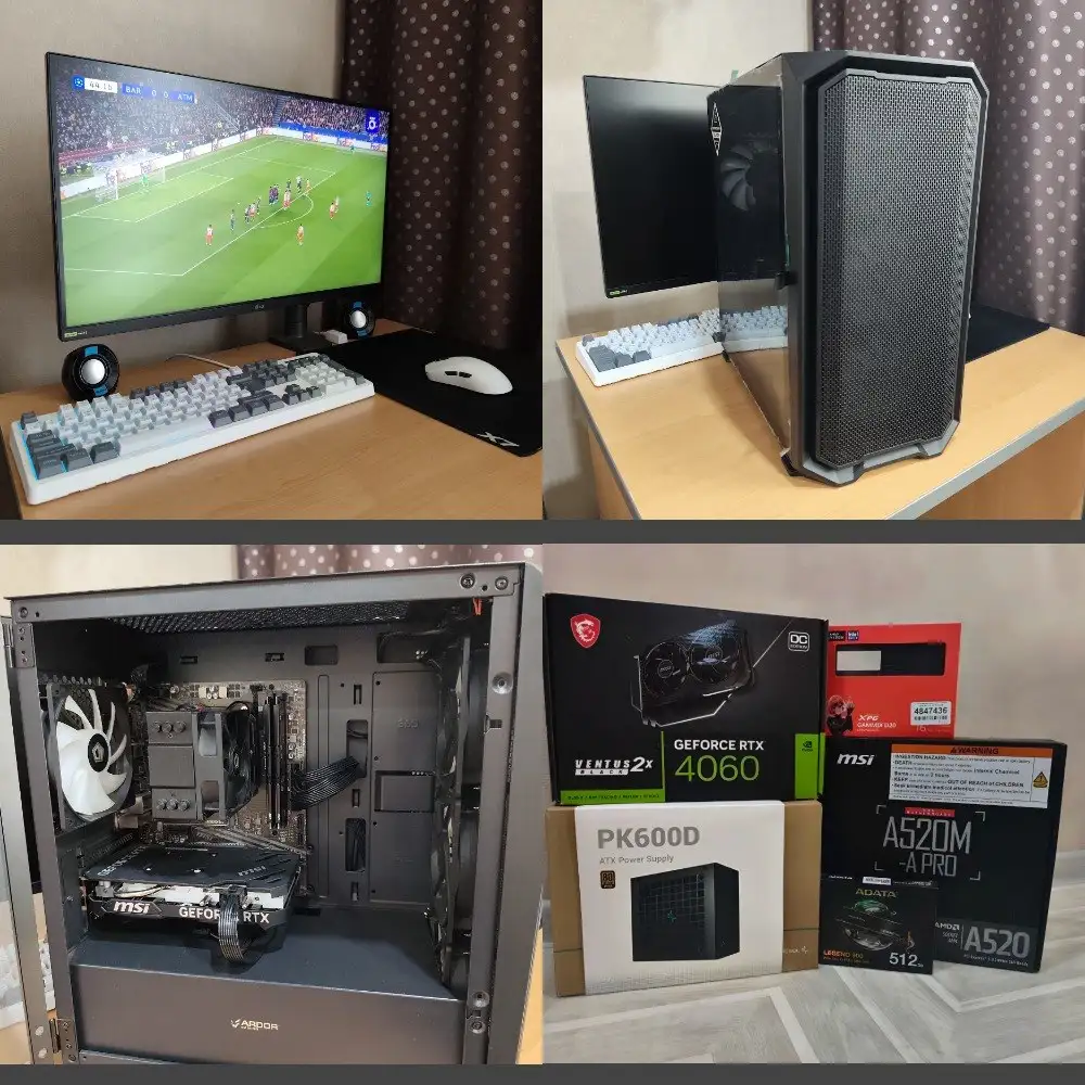 Продам игровой компьютер с монитором LG UltraGear - Компьютеры (Электроника) в Чита