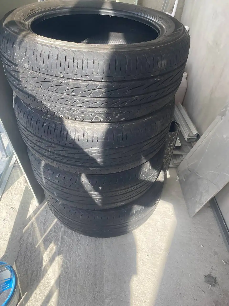 Комплект летней резины R17 205/55 - Шины и диски (Авто) в Чита