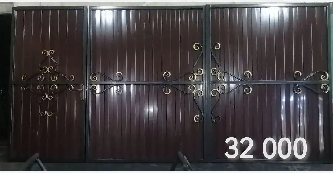 Изготовление и установка усадебных, гаражных ворот, заборов, ограждений, навесов - Строительство и ремонт (Услуги) в Улан-Удэ