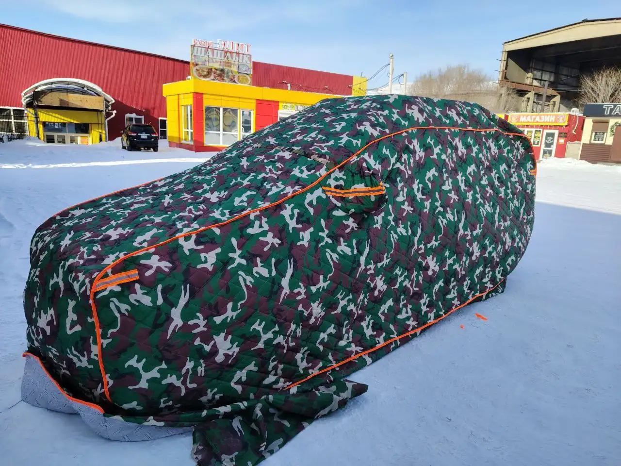 Портативные утепленные гаражи для автомобилей - Аксессуары для авто (Авто) в Улан-Удэ