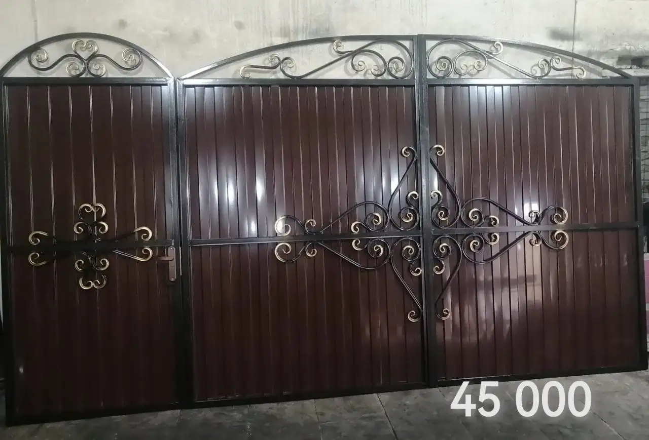 Услуги по изготовлению и установке усадебных, гаражных ворот, заборов, ограждений, навесов - Строительные и монтажные работы (Услуги) в Улан-Удэ