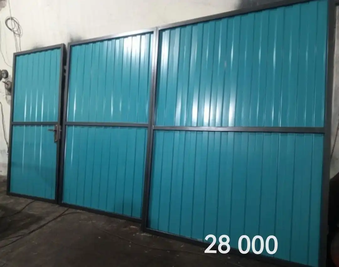 Продажа металлических распашных ворот с калиткой - Ворота (Для дома и дачи) в Улан-Удэ