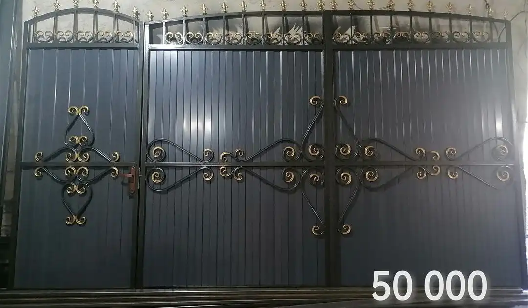 Продажа металлических распашных ворот с калиткой - Ворота (Для дома и дачи) в Улан-Удэ