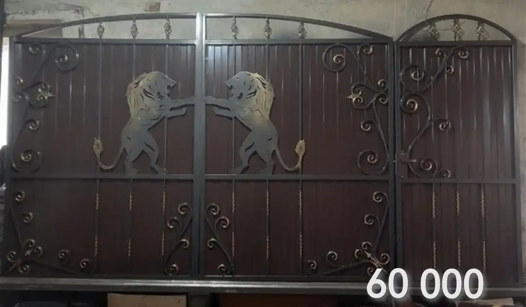 Продажа металлических распашных ворот с калиткой - Ворота (Для дома и дачи) в Улан-Удэ