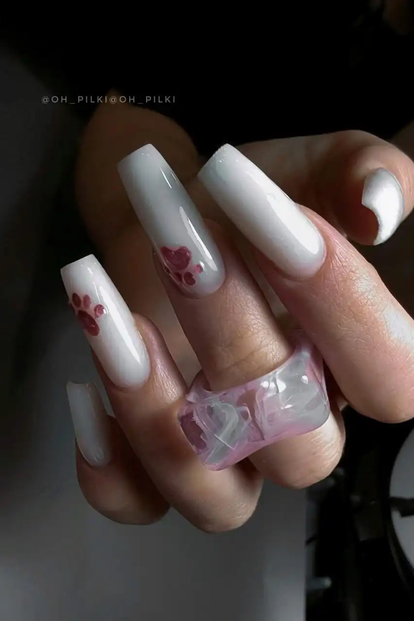 Маникюр с укреплением твёрдый гель