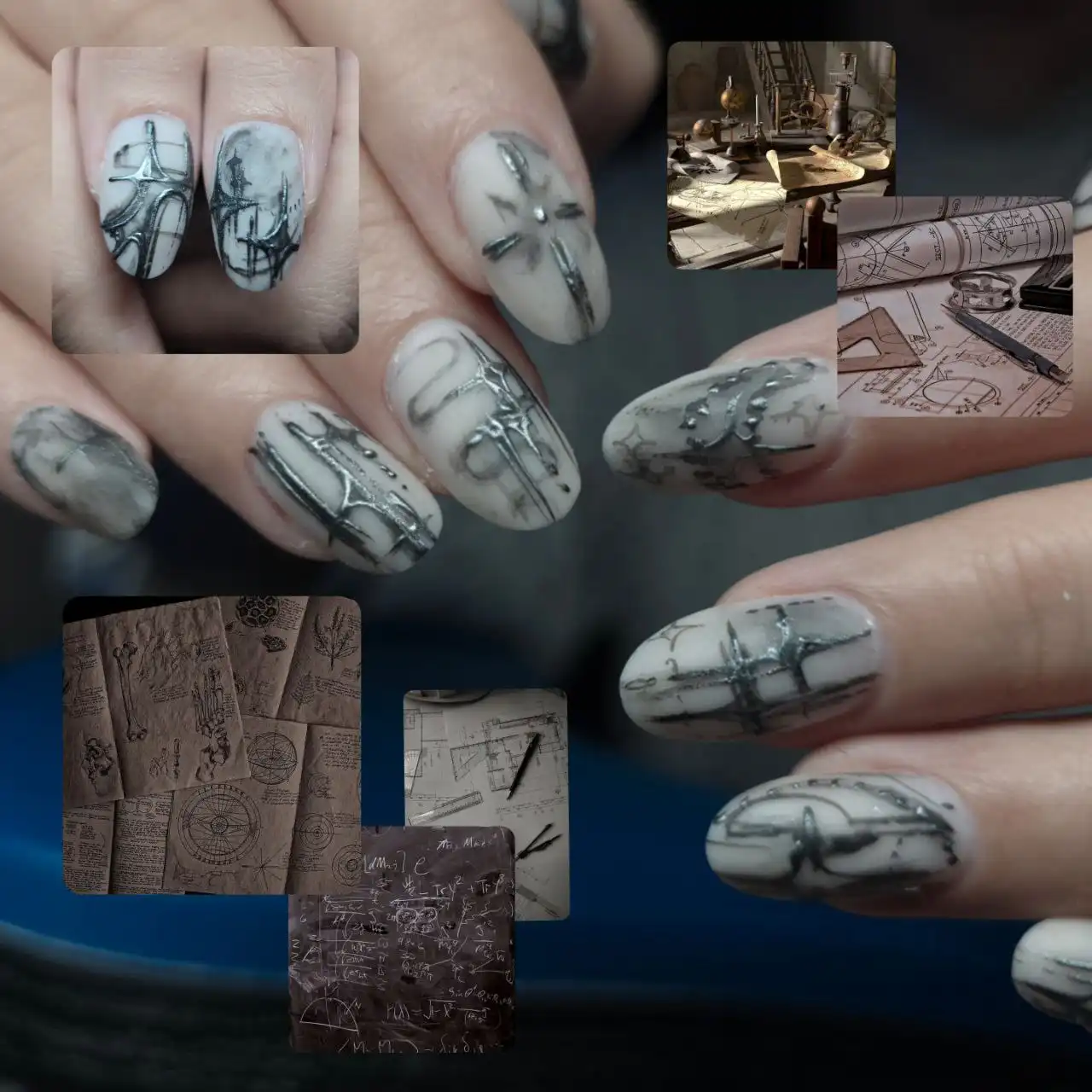 Маникюр с моделированием гелем на дому