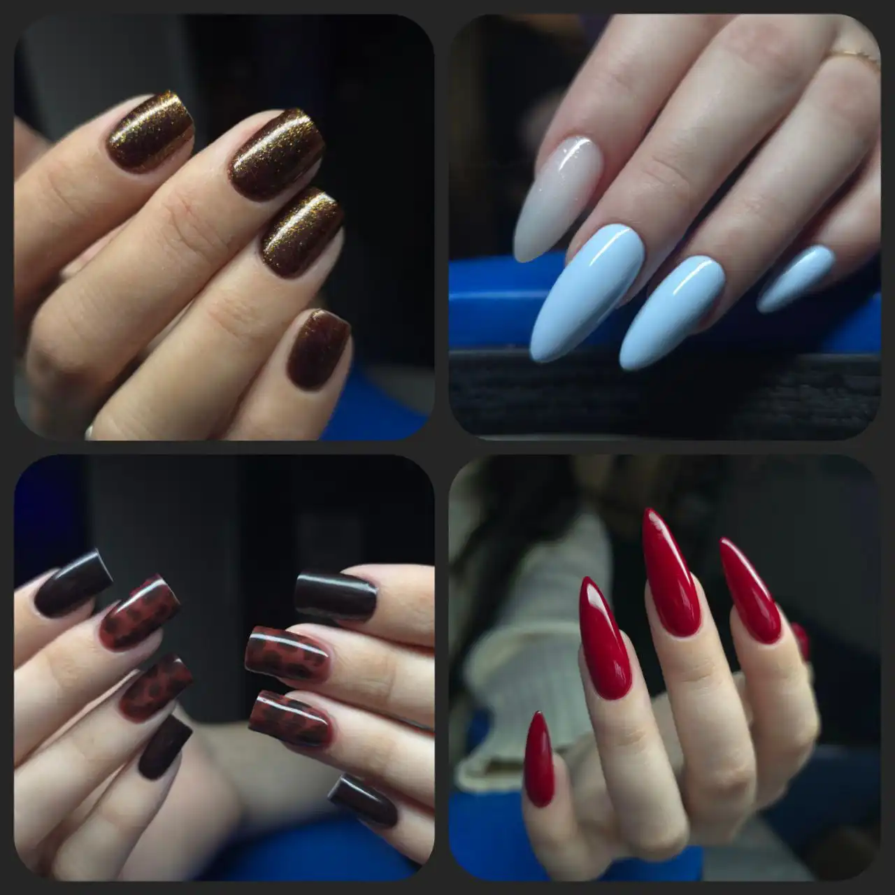 Маникюр с моделированием гелем на дому