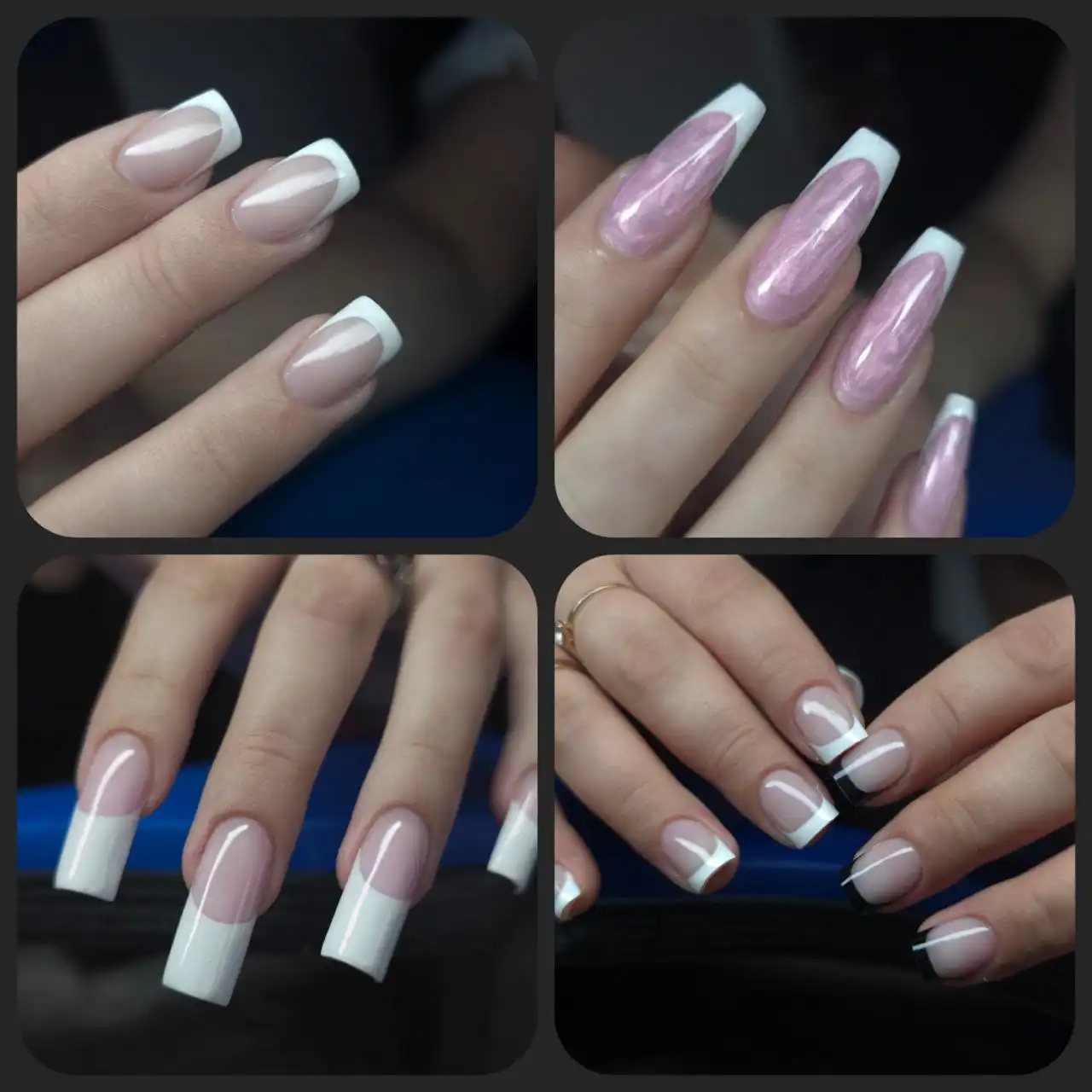 Маникюр с моделированием гелем на дому