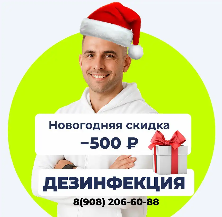 Услуги дезинсекции и дезинфекции в Красноярске