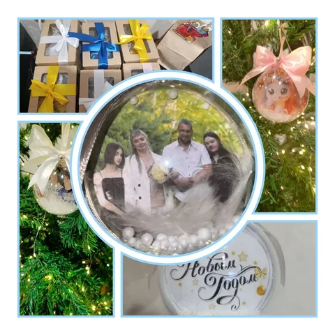 Новогодние шары ручной работы в Красноярске - частное объявление в Красноярск