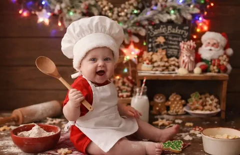 Новогодний фотодень «Поварёнок» для малышей - частное объявление в Красноярск