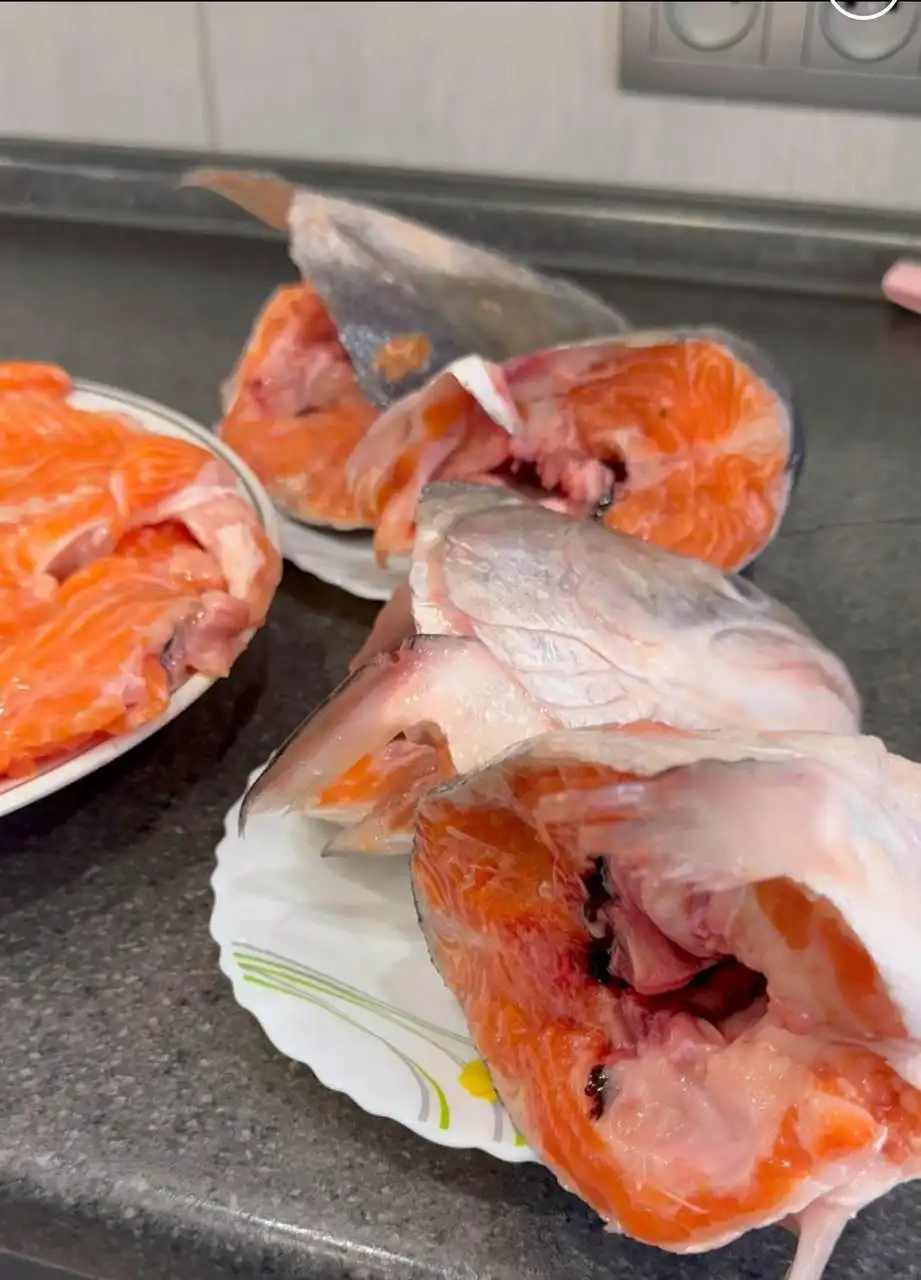 Продажа семги разных частей