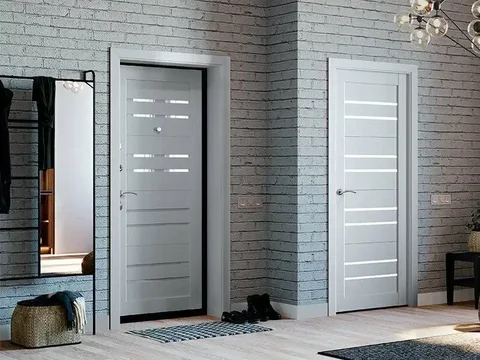 Продажа входных и межкомнатных дверей - Растения в Красноярск