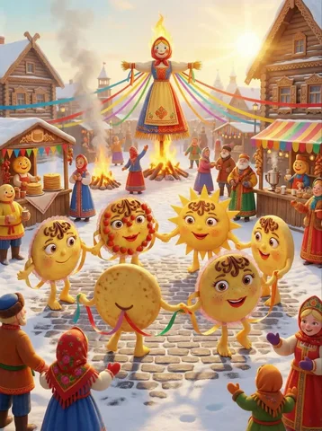 Масленица в Крошках-Макарошках 21.02 - Медицинские консультации в Красноярск