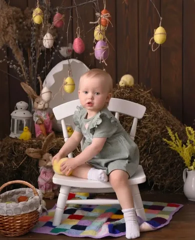 Детский Пасхальный фотодень с кроликом - Фотосессии в Красноярск